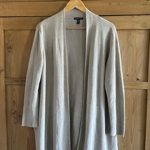 Eileen Fisher Organic Linen/Cotton Cardigan